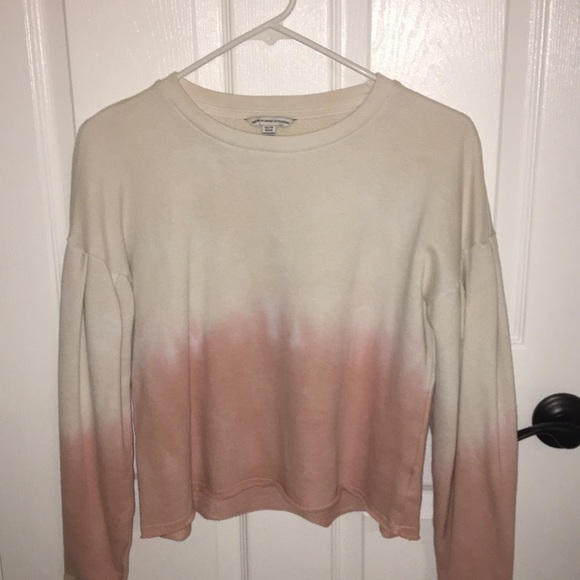 american eagle ombré crewneck - Picture 1 of 5